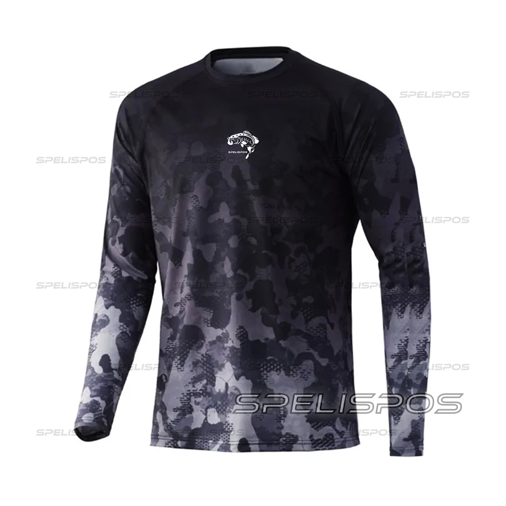 Running Gear Long Sleeve - 낚시 셔츠 라이딩 탑 착용 UPF