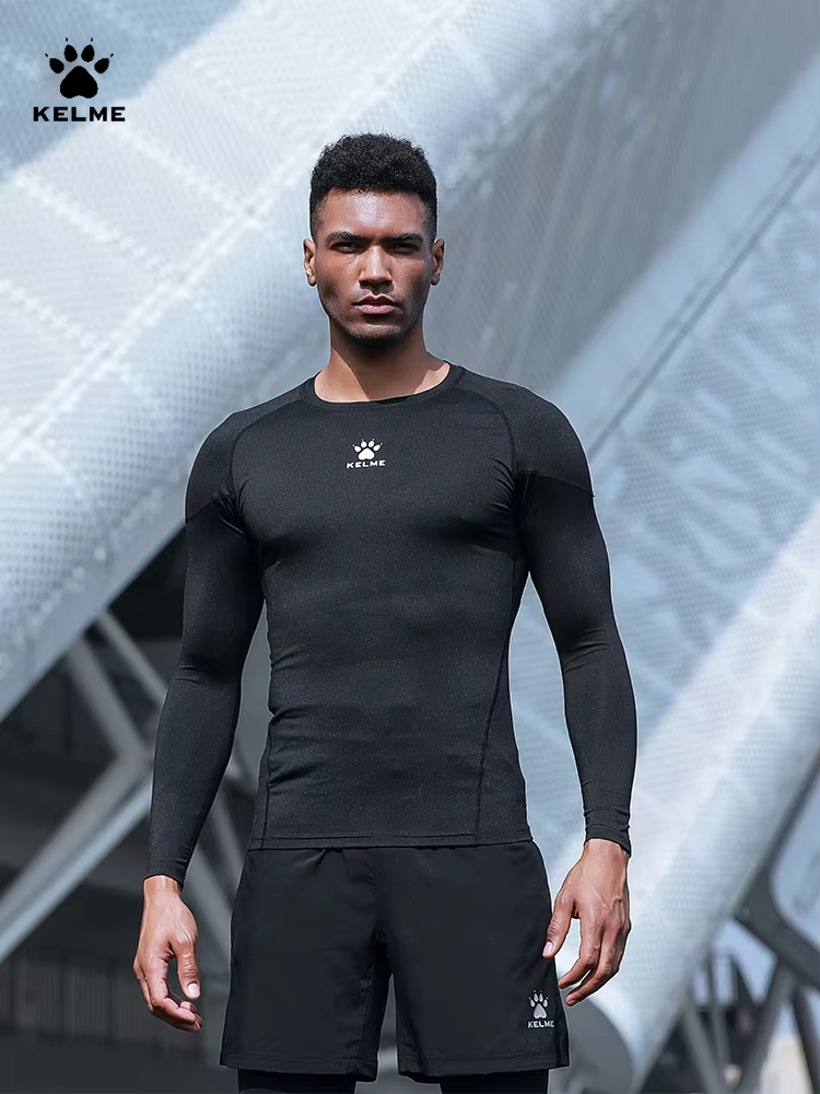 Running Gear Long Sleeve - Kelme 남성용 야외 러닝 티셔츠 스포츠