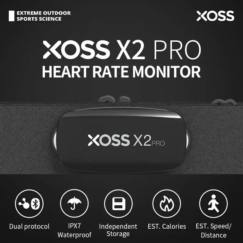 Heart Rate Strap Chest - XOSS X2 Pro 가슴 스트랩 심박수