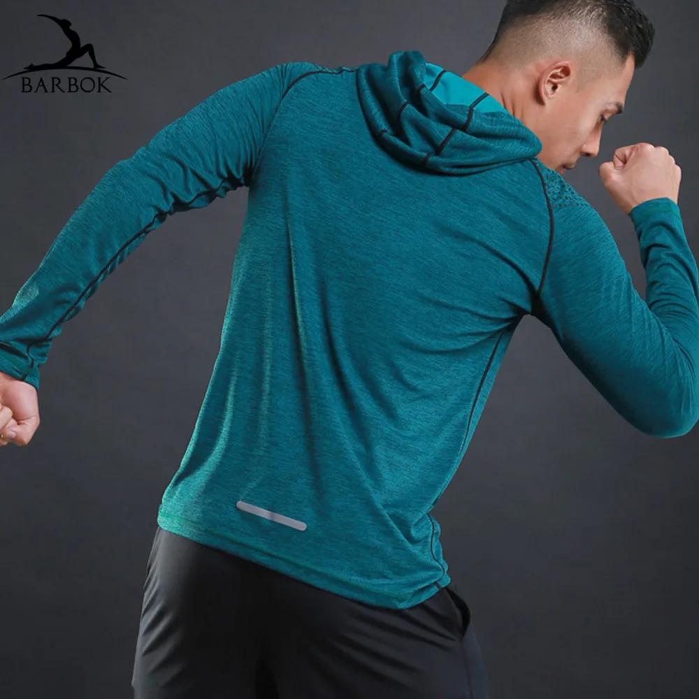 Running Gear Jacket - 커플 남성을위한 새로운 후드 러닝 자켓