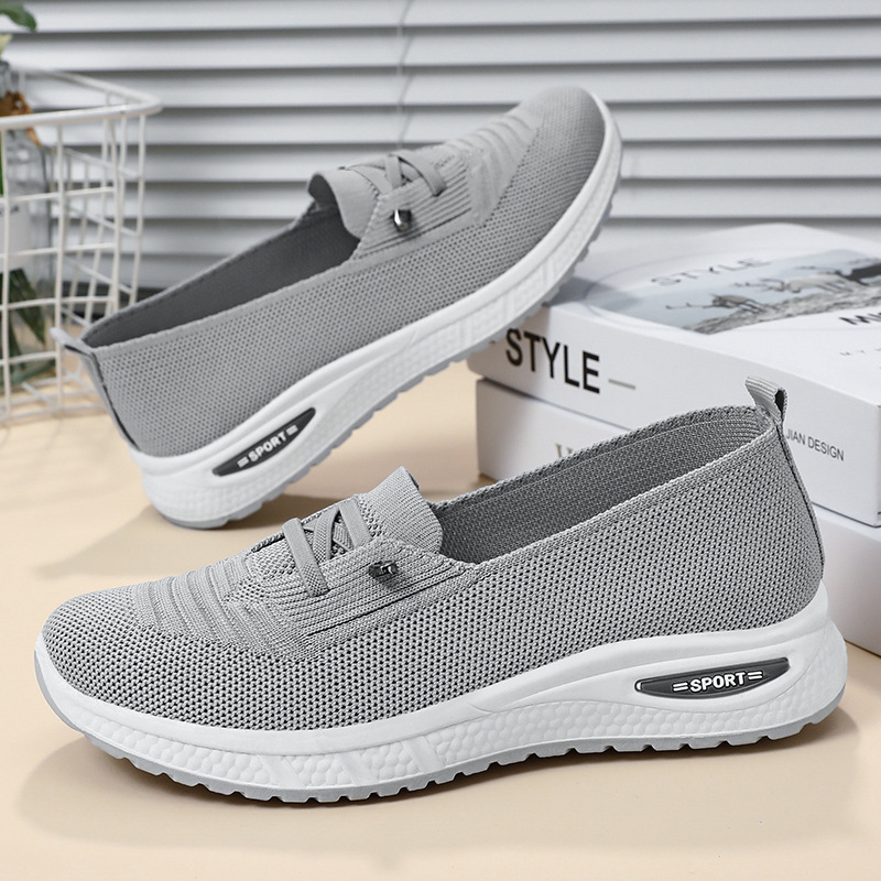 여성용 오버사이즈 캐주얼 슈즈, 통기성 있는 싱글 슈즈 - Running Gear Shoes 리뷰 및 가격