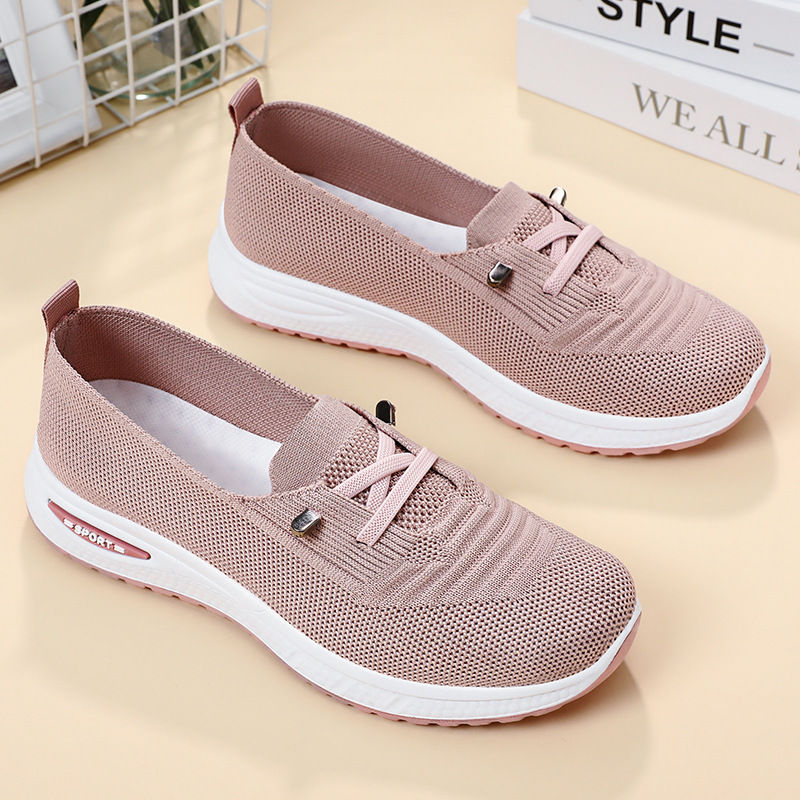 여성용 오버사이즈 캐주얼 슈즈, 통기성 있는 싱글 슈즈 - Running Gear Shoes 리뷰 및 가격
