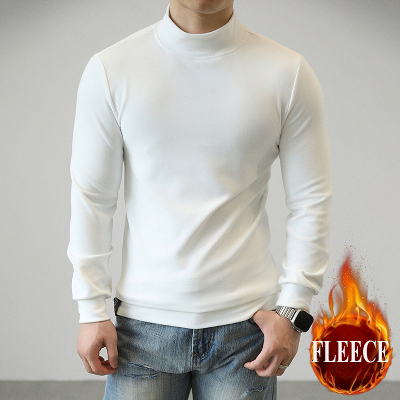 퀵 드라이 남성용 발열 기능성 긴팔 목폴라 블루 플리스 - Running Gear Long Sleeve 리뷰 및 가격