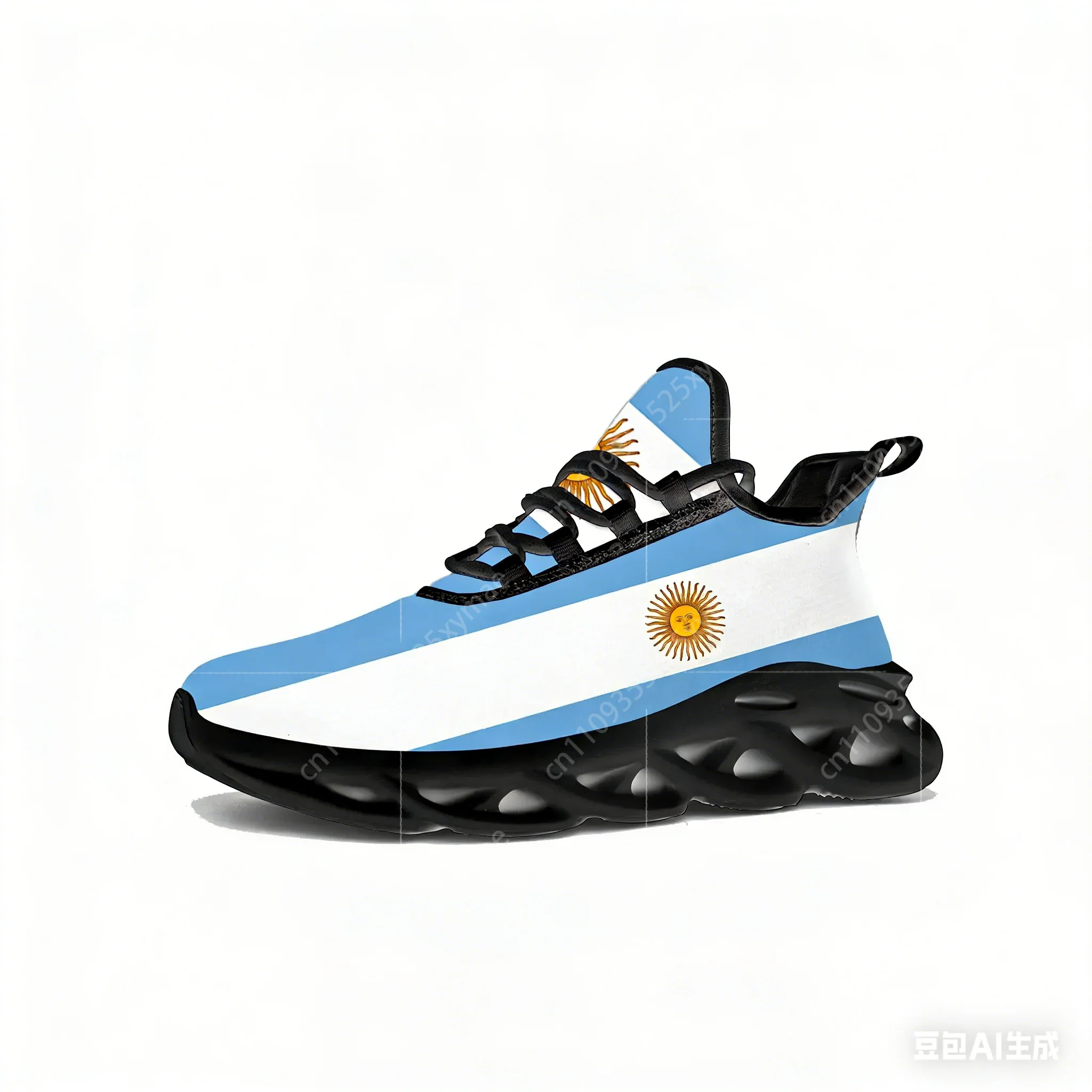 아르헨티나 국기 플랫 스니커즈 남성 여성 아르헨티나 스 - Running Gear Shoes 리뷰 및 가격
