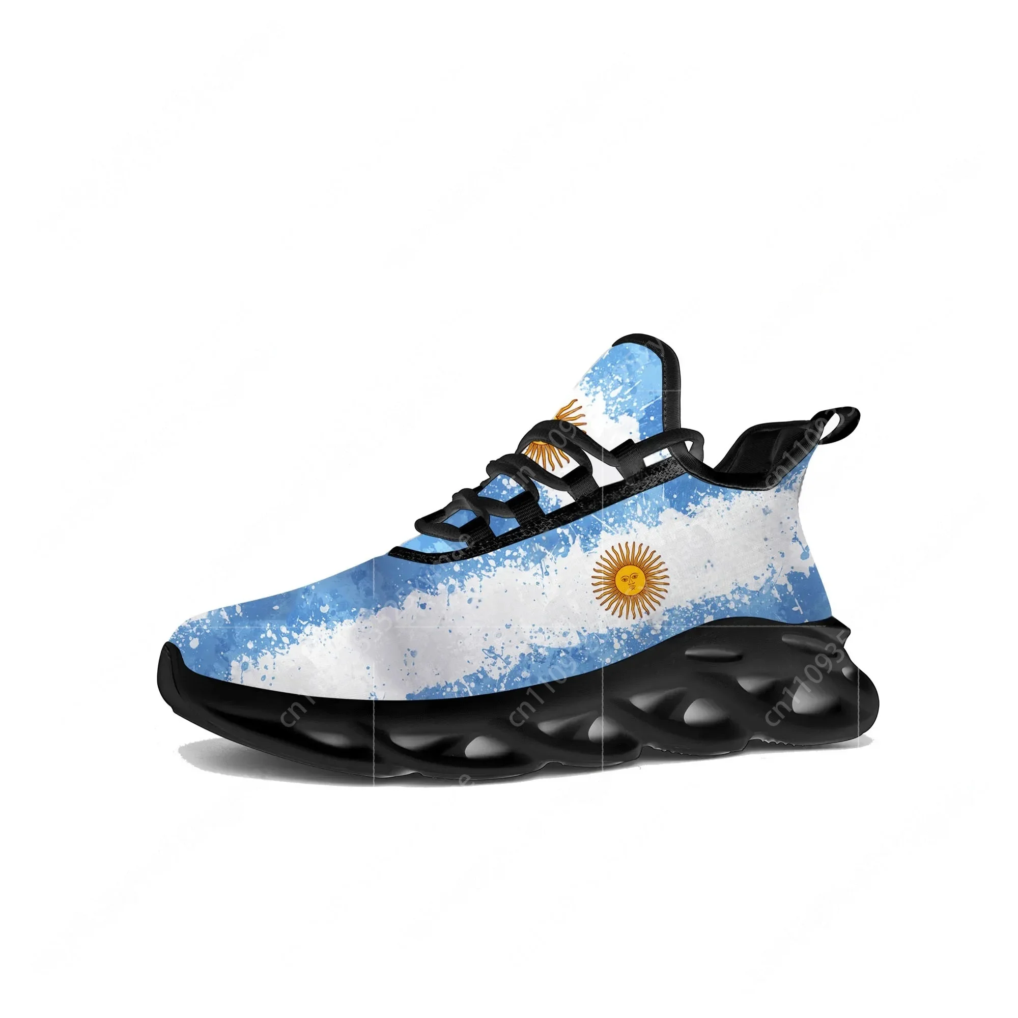 아르헨티나 국기 플랫 스니커즈 남성 여성 아르헨티나 스 - Running Gear Shoes 리뷰 및 가격
