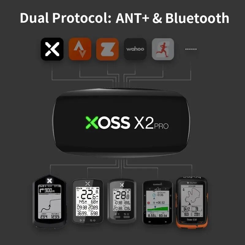 XOSS X2 Pro 가슴 스트랩 심박수 센서 방수 블 - Heart Rate Strap Chest 리뷰 및 가격