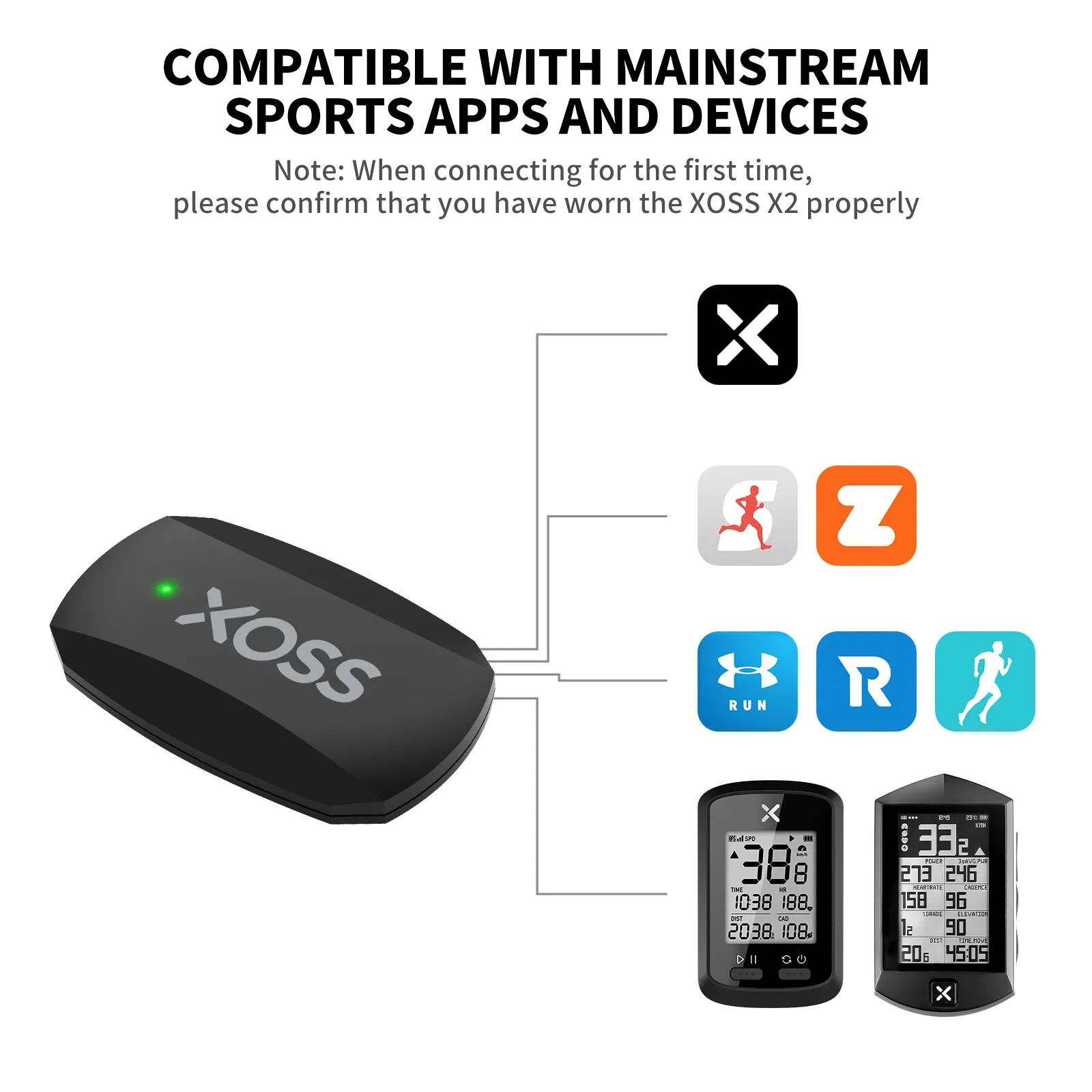 AliExpress Collection XOSS X2  - Heart Rate Strap Chest 리뷰 및 가격