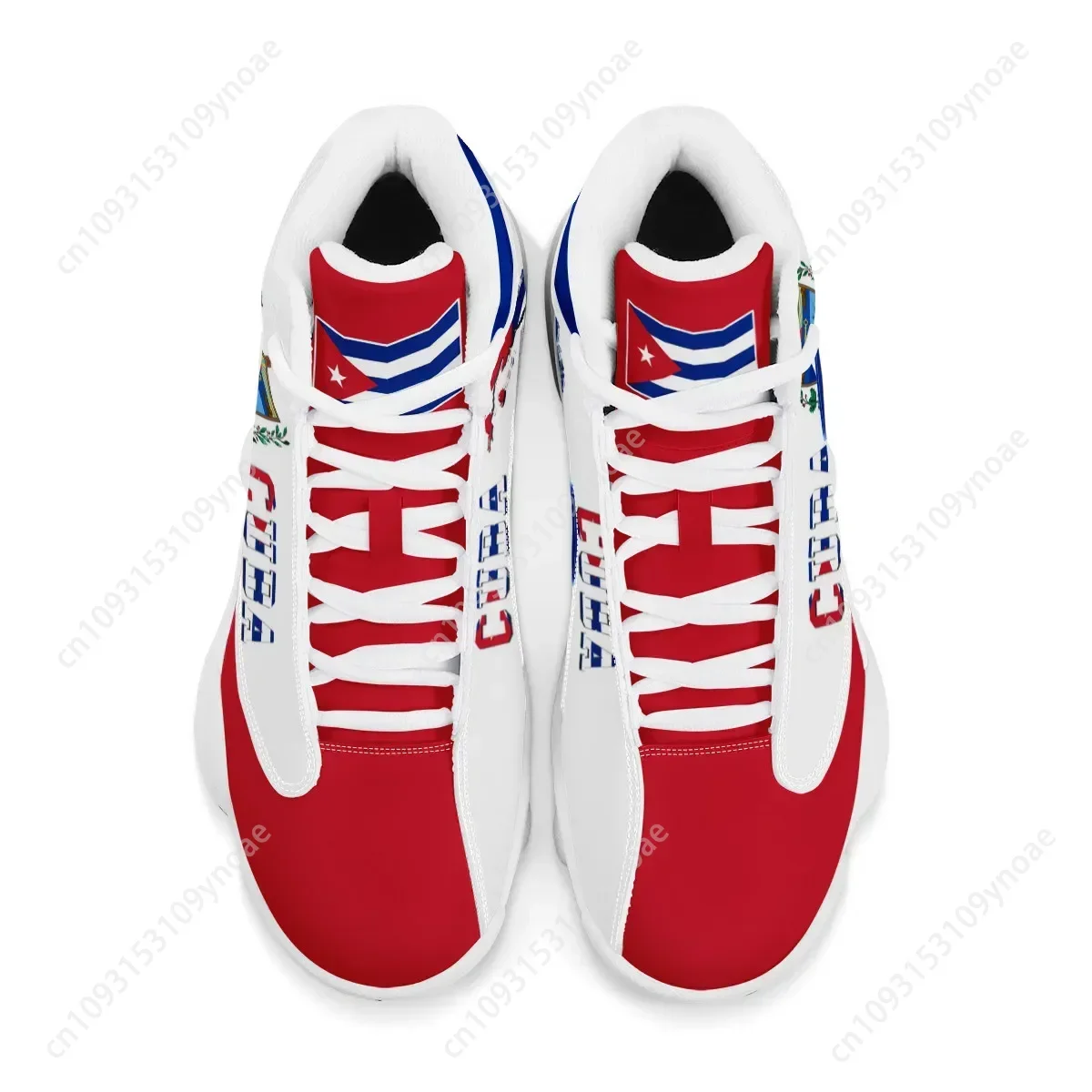 쿠바 국기 인쇄 멋진 남자 농구 스니커즈 남성 십대를위 - Running Gear Shoes 리뷰 및 가격