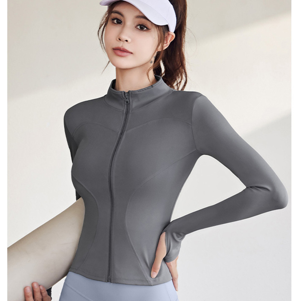 빠른 건조 기능의 여성용 스포츠 요가 재킷, 긴소매 스 - Running Gear Long Sleeve 리뷰 및 가격