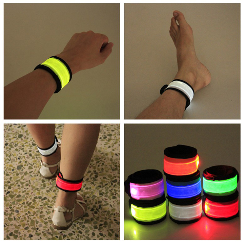 남녀 공용 LED 발광 손목밴드, 깜박이는 팔찌, 러닝 - Running Gear Of The Year 리뷰 및 가격