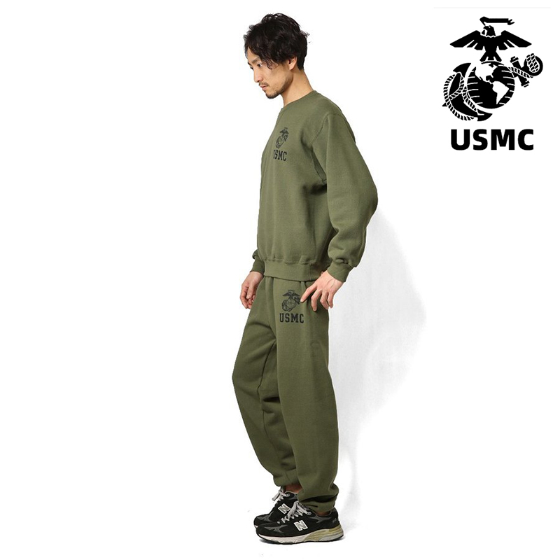 미 해병대 위장 긴팔 후드티와 바지 세트 얇은 플리스  - Running Gear Long Sleeve 리뷰 및 가격