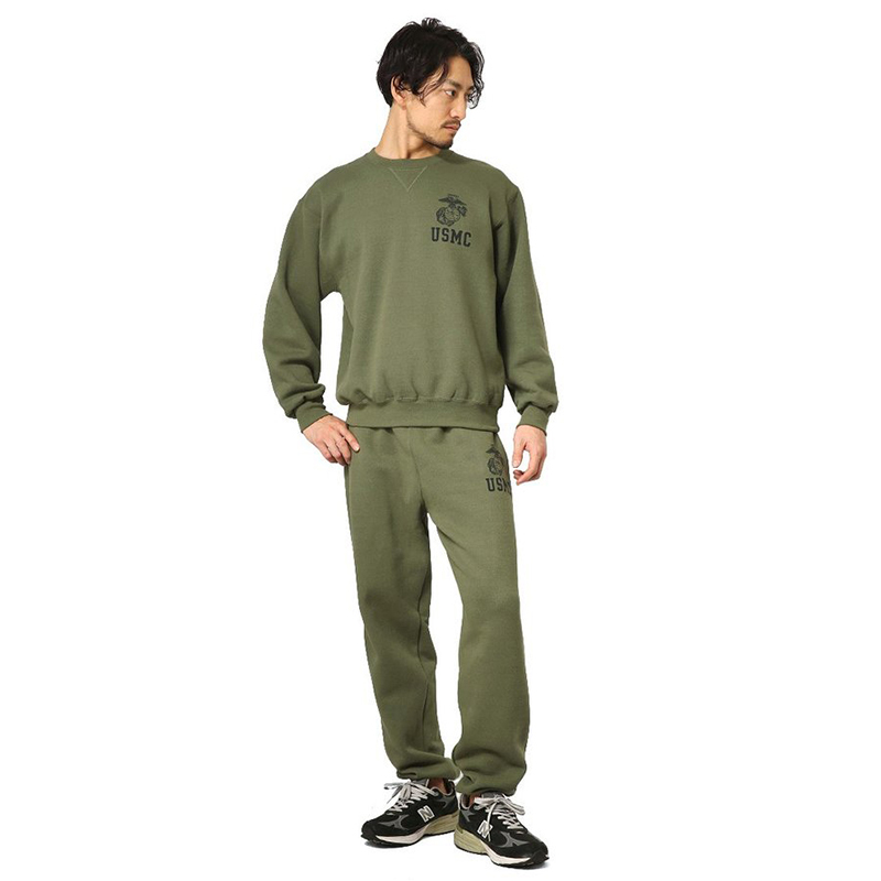 미 해병대 위장 긴팔 후드티와 바지 세트 얇은 플리스  - Running Gear Long Sleeve 리뷰 및 가격