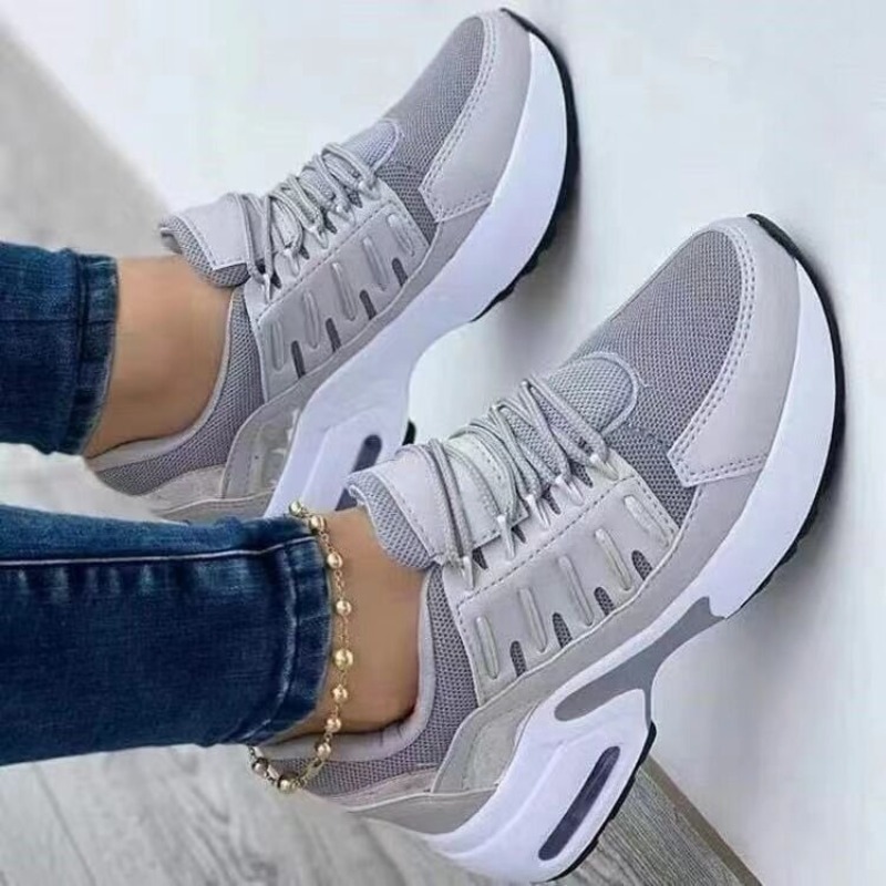 여성 패션 운동화 플랫폼 에어 쿠션 통기성 메쉬 워킹  - Running Gear Shoes 리뷰 및 가격