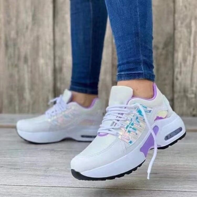 여성 패션 운동화 플랫폼 에어 쿠션 통기성 메쉬 워킹  - Running Gear Shoes 리뷰 및 가격