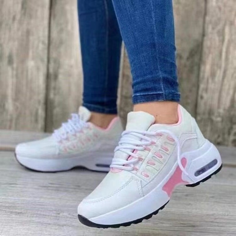 여성 패션 운동화 플랫폼 에어 쿠션 통기성 메쉬 워킹  - Running Gear Shoes 리뷰 및 가격