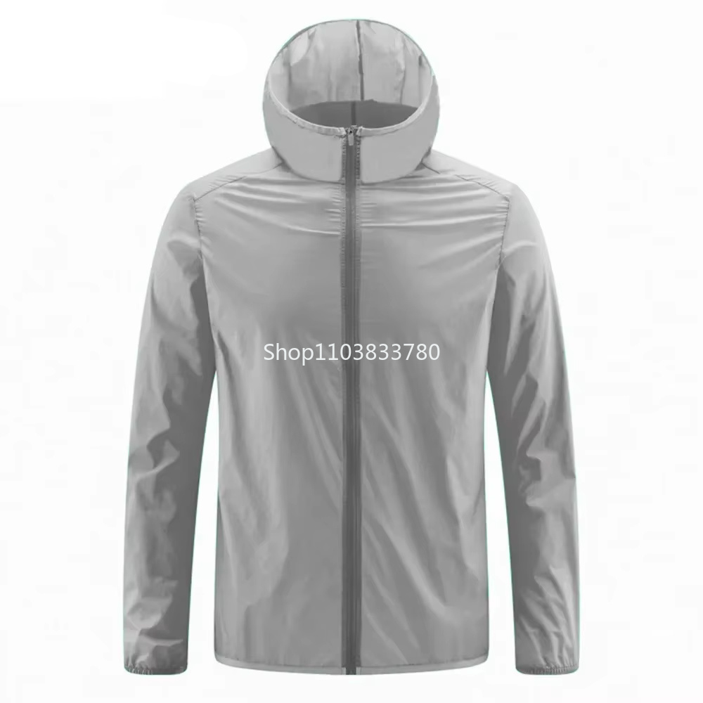 남성용 후드형 자외선 차단 재킷, 가벼운 아웃도어 윈드 - Running Gear Jacket 리뷰 및 가격